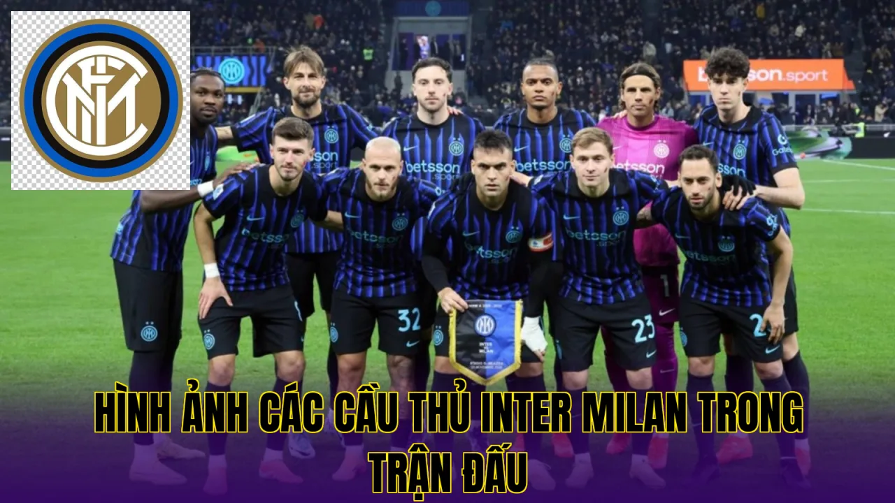 Hình ảnh các cầu thủ Inter Milan trong trận đấu