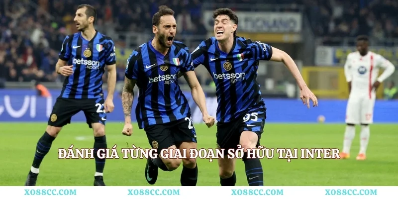 Đánh giá từng giai đoạn sở hữu tại Inter