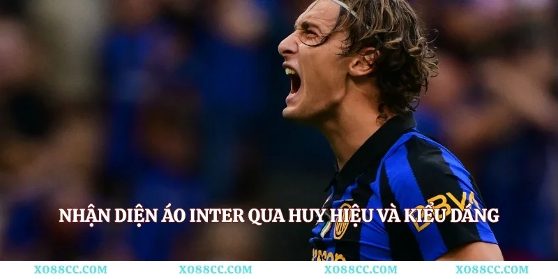 Nhận diện áo Inter qua huy hiệu và kiểu dáng