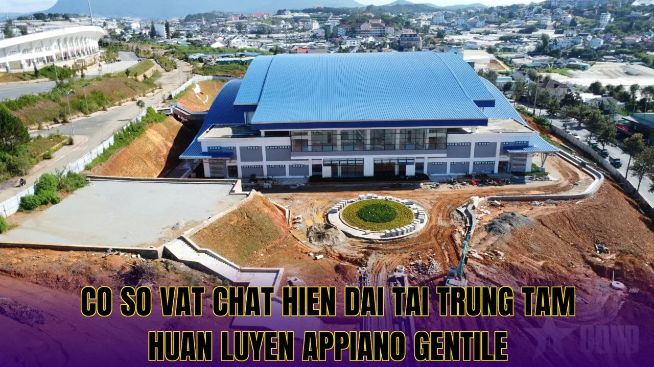 Co so vat chat hien dai tai trung tam huan luyen Appiano Gentile