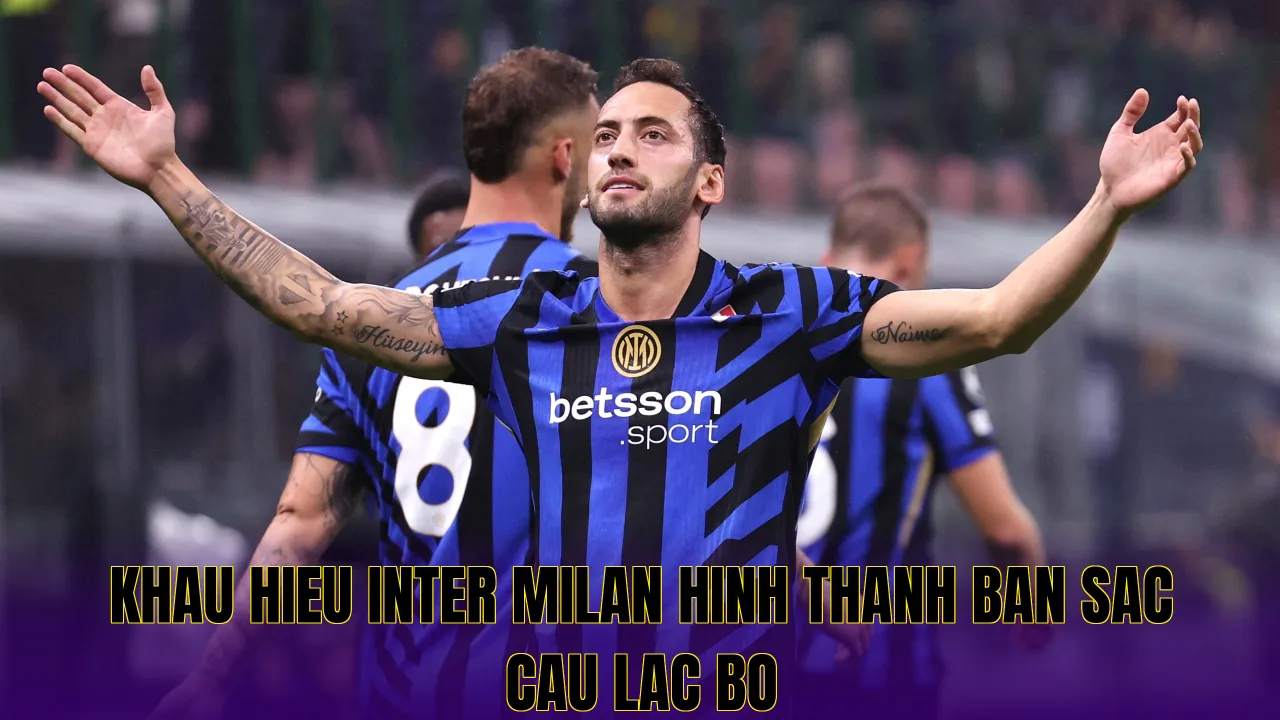 Khau hieu Inter Milan hinh thanh ban sac cau lac bo