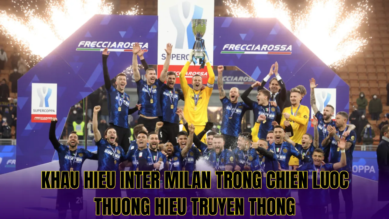 Khau hieu Inter Milan trong chien luoc thuong hieu truyen thong